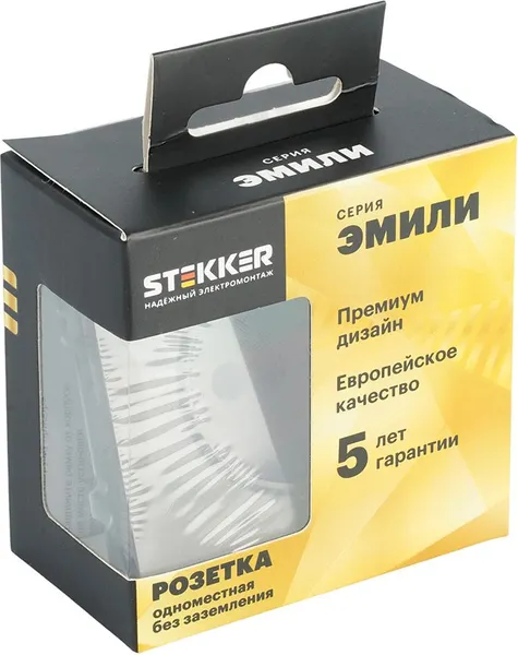 Изображение товара Розетка Stekker Эмили RST16-5109-09 / 49928