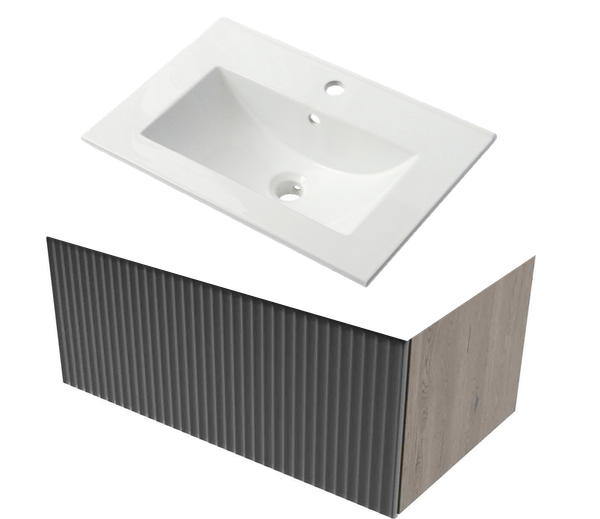 Изображение товара Тумба с умывальником ЗОВ Кито K70TS0MFLPM-OL70