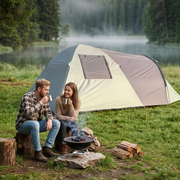 Изображение товара Палатка Sundays ZC-TT014 (темно-серый/светло-серый)