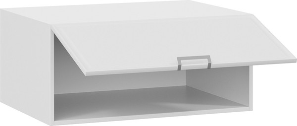 Изображение товара Шкаф под вытяжку ТриЯ Белладжио 1В8ГП с одной откидной дверью  (белый/фон белый)