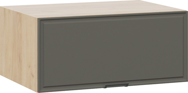 Изображение товара Шкаф под вытяжку ТриЯ Белладжио 1В8ГП с одной откидной дверью (дуб крафт золотой/софт графит)