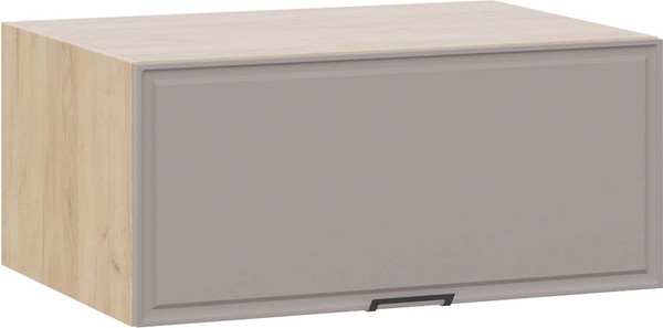 Изображение товара Шкаф под вытяжку ТриЯ Белладжио 1В8ГП с одной откидной дверью  (дуб крафт золотой/софт капучино)