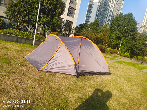 Изображение товара Палатка Sundays ZC-TT042-4 (темно-серый/оранжевый)