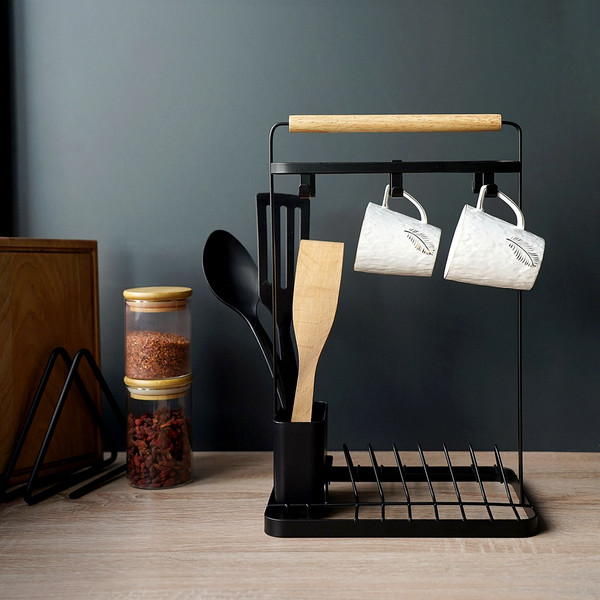 Изображение товара Сушилка для посуды Lemax WK-2BL (черный матовый)