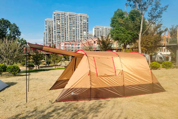 Изображение товара Палатка Lanyu 1121 (коричневый/желтовато-коричневый)