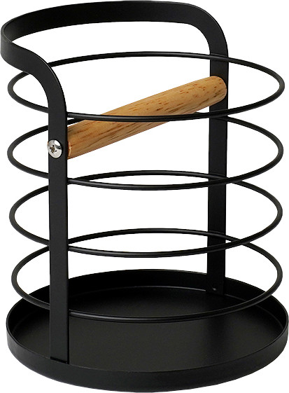 Изображение товара Подставка для кухонных приборов Lemax WK-1BL (черный матовый)