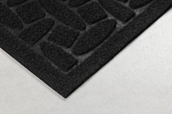 Изображение товара Коврик грязезащитный Sundays Home Diamant 45х75см / 93640 (черный)