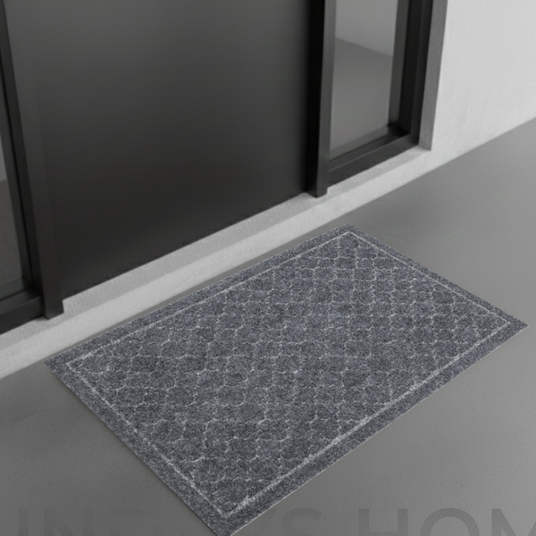 Изображение товара Коврик грязезащитный Sundays Home Prydnad 45х75см / 93667 (серый)