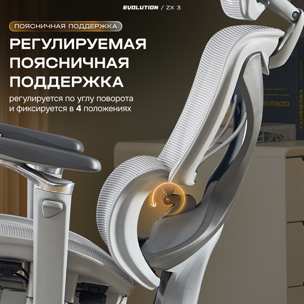 Изображение товара Кресло геймерское Evolution ZX 3