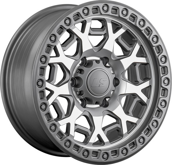 Изображение товара Литой диск LS wheels FlowForming RC91 17x9" 5x150мм DIA 110.1мм ET 25мм MGMF