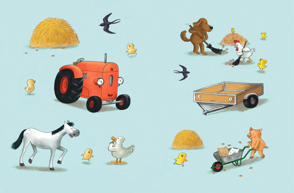 Изображение товара Книга Эксмо Маленький красный Трактор и рецепт дружбы, твердая обложка (Квинтарт Натали)