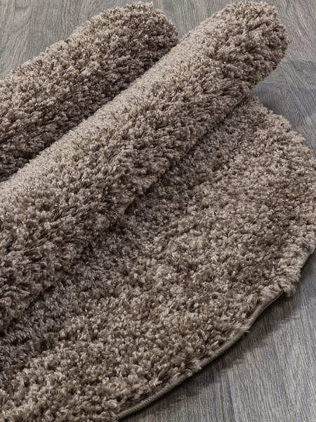 Изображение товара Коврик Merinos Shaggy Trend L001-DAIRE-DARK-BROWN (1.5х1.5)