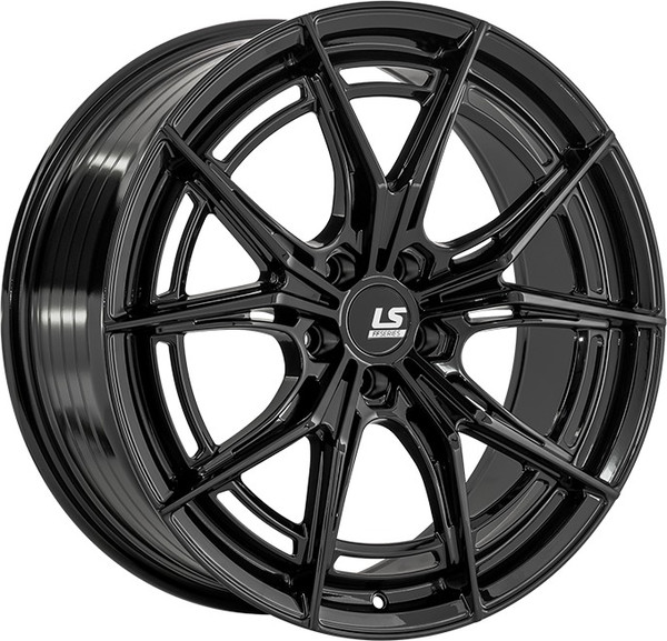 Изображение товара Литой диск LS wheels FlowForming RC105 20x9" 5x108мм DIA 65.1мм ET 35мм BK