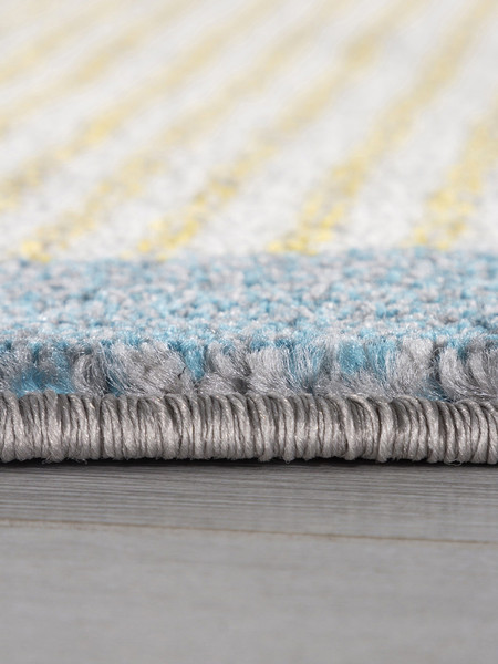 Изображение товара Коврик Merinos Rio F233-DAIRE-GRAY-BLUE (1.6х1.6)