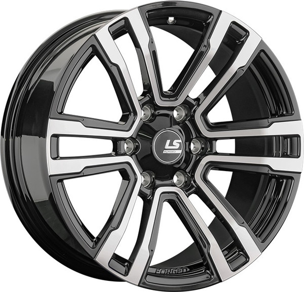 Изображение товара Литой диск LS wheels Forged FG11 20x8" 6x139.7мм DIA 95.1мм ET 55мм BKF
