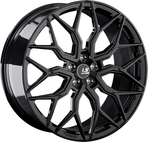 Изображение товара Литой диск LS wheels Forged FG13 22x9.5" 5x108мм DIA 63.3мм ET 48мм BK