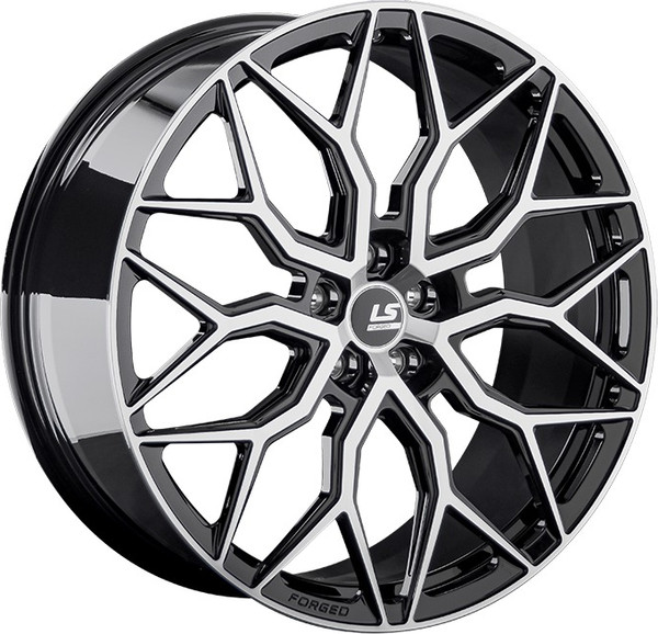Изображение товара Литой диск LS wheels Forged FG13 22x9.5" 5x120мм DIA 72.6мм ET 42.5мм BKF