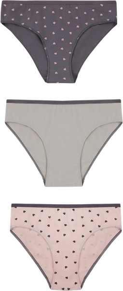 Изображение товара Комплект трусов детских Mark Formelle 417742-3 (р.92/98-52, сердечки на нежно-розовом)