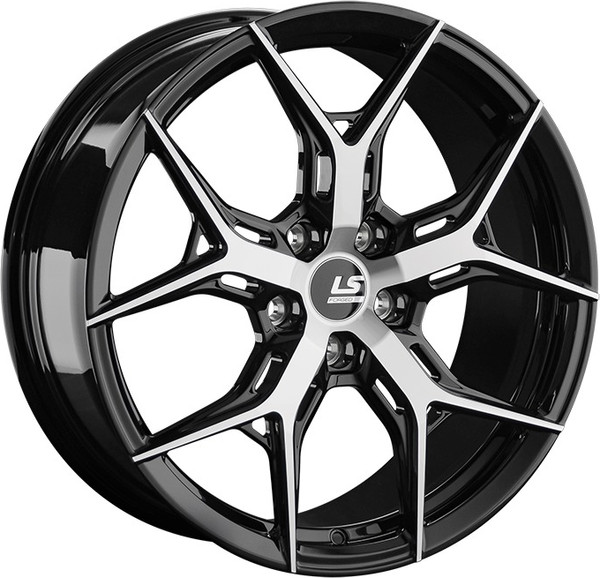 Изображение товара Литой диск LS wheels Forged FG14 19x8.5" 5x112мм DIA 66.6мм ET 25мм BKF
