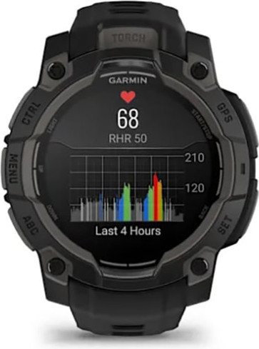 Изображение товара Умные часы Garmin Instinct 3 Amoled 45mm / 010-02936-00 (черный)