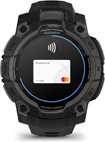 Изображение товара Умные часы Garmin Instinct 3 Amoled 45mm / 010-02936-00 (черный)