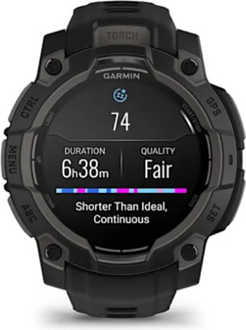 Изображение товара Умные часы Garmin Instinct 3 Amoled 45mm / 010-02936-00 (черный)