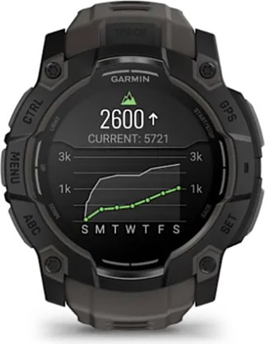 Изображение товара Умные часы Garmin Instinct 3 Amoled 50mm / 010-03020-00 (угольный)