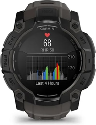 Изображение товара Умные часы Garmin Instinct 3 Amoled 50mm / 010-03020-00 (угольный)