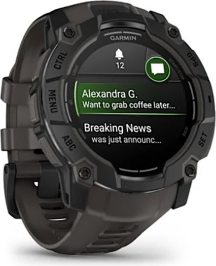 Изображение товара Умные часы Garmin Instinct 3 Amoled 50mm / 010-03020-00 (угольный)