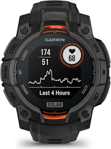 Изображение товара Умные часы Garmin Instinct 3 Solar 45mm / 010-02934-00 (черный)