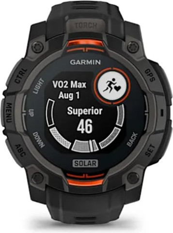 Изображение товара Умные часы Garmin Instinct 3 Solar 45mm / 010-02934-00 (черный)