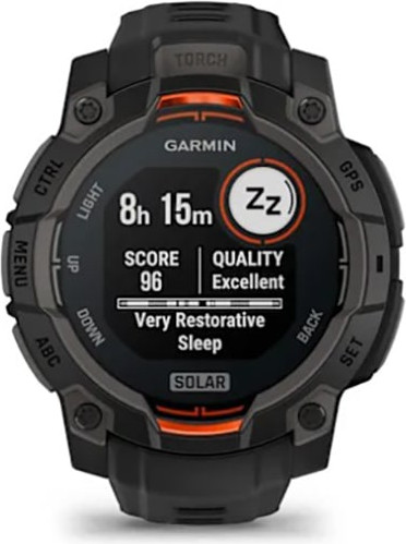 Изображение товара Умные часы Garmin Instinct 3 Solar 45mm / 010-02934-00 (черный)