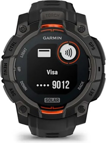 Изображение товара Умные часы Garmin Instinct 3 Solar 45mm / 010-02934-00 (черный)