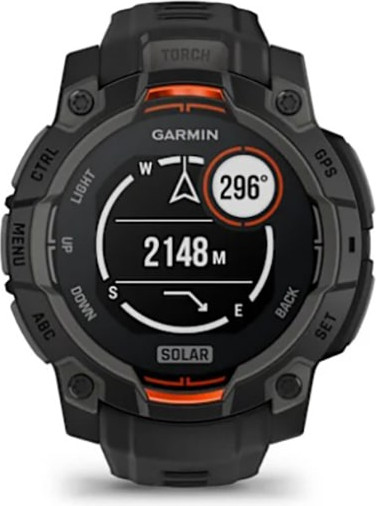 Изображение товара Умные часы Garmin Instinct 3 Solar 45mm / 010-02934-00 (черный)