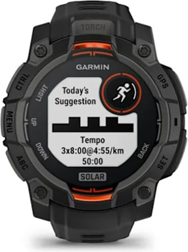 Изображение товара Умные часы Garmin Instinct 3 Solar 45mm / 010-02934-00 (черный)
