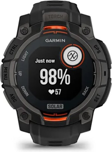 Изображение товара Умные часы Garmin Instinct 3 Solar 45mm / 010-02934-00 (черный)