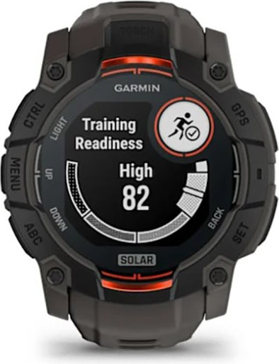 Изображение товара Умные часы Garmin Instinct 3 Solar 50mm / 010-02935-00 (угольный)