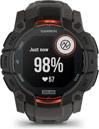 Изображение товара Умные часы Garmin Instinct 3 Solar 50mm / 010-02935-00 (угольный)