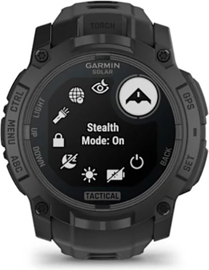 Изображение товара Умные часы Garmin Instinct 3 Solar Tactical 50mm / 010-02935-50 (черный)