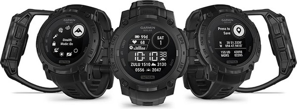 Изображение товара Умные часы Garmin Instinct 3 Solar Tactical 50mm / 010-02935-50 (черный)