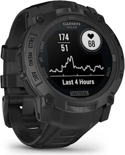 Изображение товара Умные часы Garmin Instinct 3 Solar Tactical 50mm / 010-02935-50 (черный)