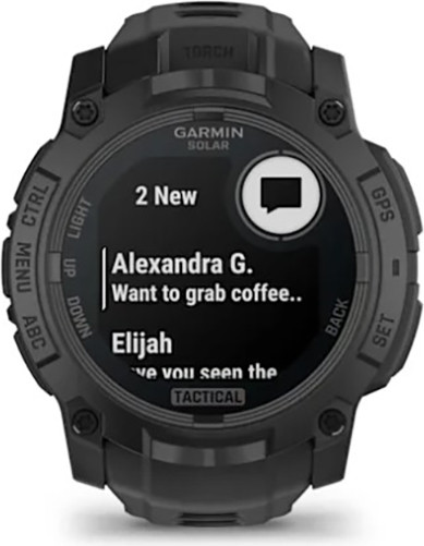 Изображение товара Умные часы Garmin Instinct 3 Solar Tactical 50mm / 010-02935-50 (черный)