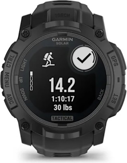 Изображение товара Умные часы Garmin Instinct 3 Solar Tactical 50mm / 010-02935-50 (черный)