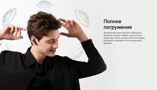 Изображение товара Беспроводные наушники Honor Choice Earbuds X7 Pro / KSN-ME00 (серый)