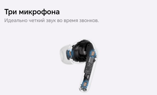 Изображение товара Беспроводные наушники Honor Choice Earbuds X7 Pro / KSN-ME00 (серый)