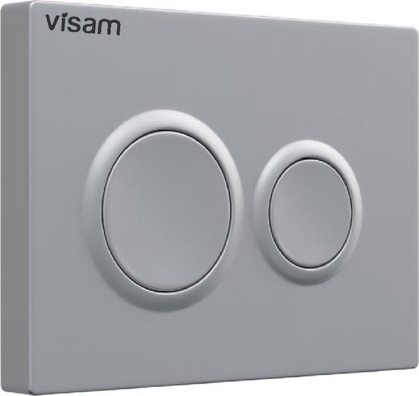 Изображение товара Кнопка для инсталляции Visam O2 / EX-230-001 (хром матовый)