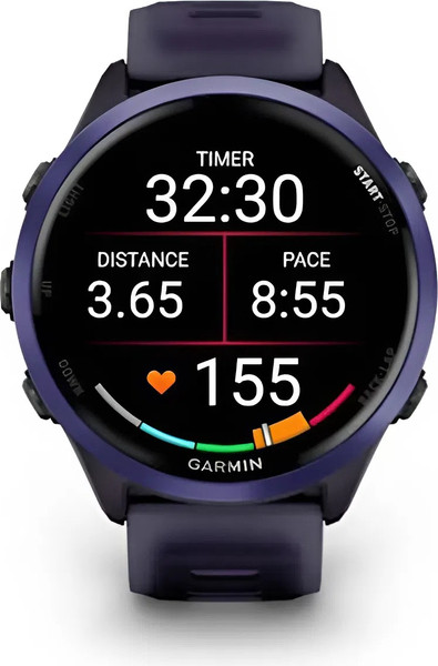 Изображение товара Умные часы Garmin Forerunner 570 47mm / 010-02971-02 (индиго, фиолетовый ремешок)