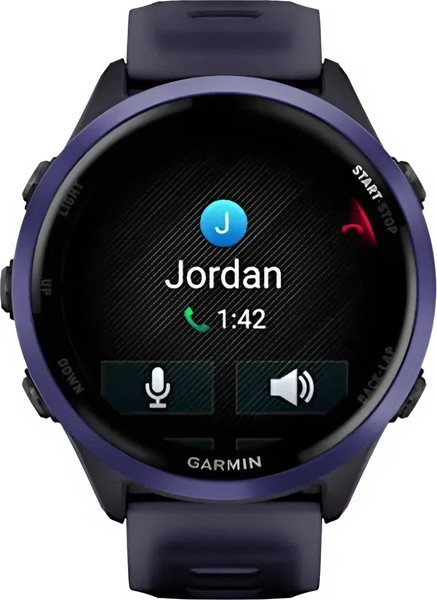 Изображение товара Умные часы Garmin Forerunner 570 47mm / 010-02971-02 (индиго, фиолетовый ремешок)