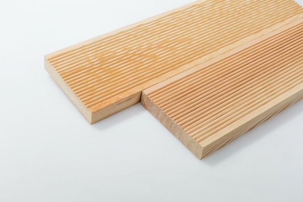 Изображение товара Доска Альфалес Террасная Вельвет 27x142 АВ (3м, лиственница)