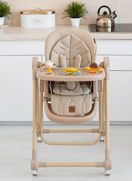 Изображение товара Стульчик для кормления VipBaby 3в1 Milan (Creamy)